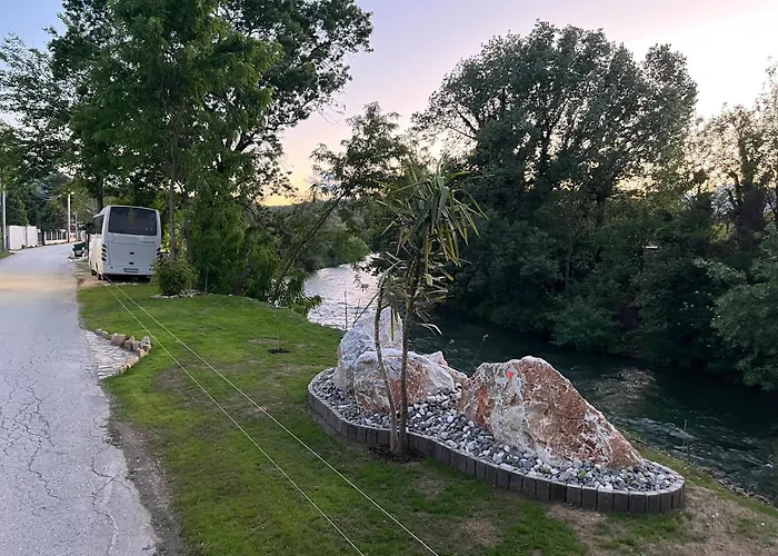 Rivers Fisherman Camp Motorhome &campervan Camping Skopje